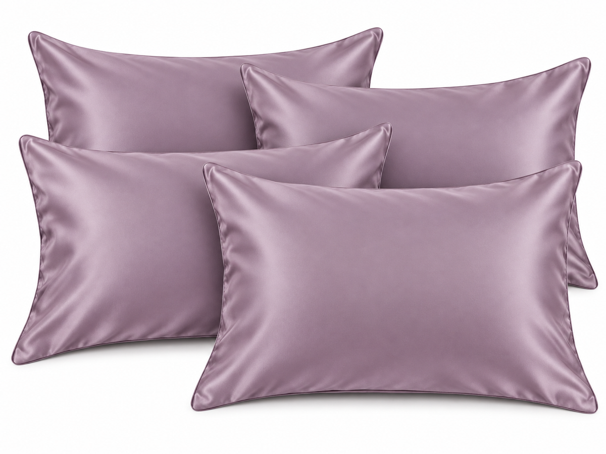 Anti-Frizz Pillowcases — Set of Four — Lavender