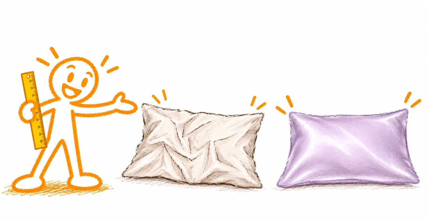 Creases pressed into your face: cotton compared with modal